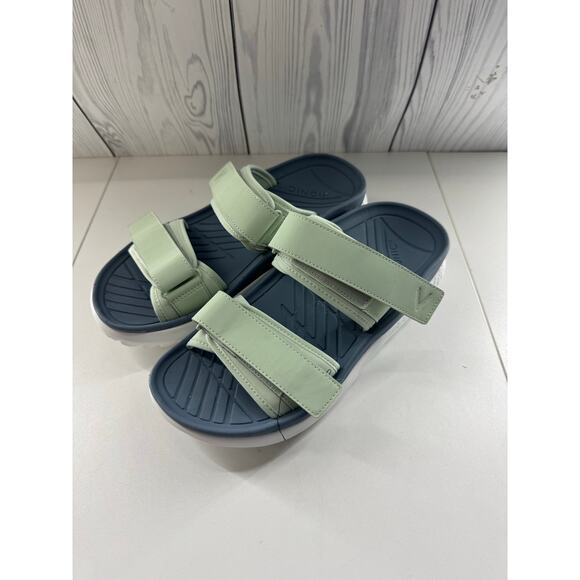 Vionic Renewal Unisex Rebound Sandals Teal Size 10 Women's  /8.5 Men’s - Picture 1 of 6